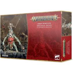 Games Workshop Warhammer Age of Sigmar Orruk Warclans Breaka Boss on Mirebrute Troggoth