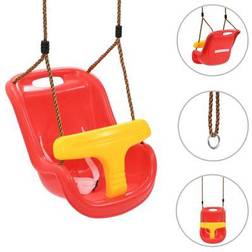 vidaXL Baby Swing with Safety Belt PP