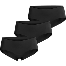 Björn Borg Solid Hipster 3-pack - Black Beauty