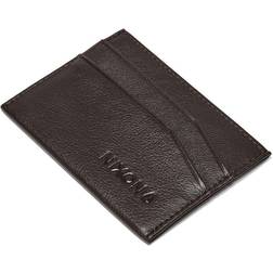 Nixon Flaco Leather Card Wallet - Brown