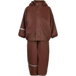 CeLaVi Solid Fleece Rain Set - Rocky Road (310255-2920)