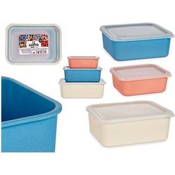 BigBuy Home - Food Container 3pcs