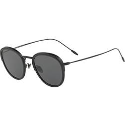 Giorgio Armani Homme Sunglass AR6068 - Couleur de Lentille: Gris