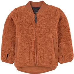 Didriksons Kid's Ohlin Full-Zip - Bisquit Brown