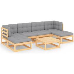 vidaXL 3077119 Outdoor Lounge Set, 1 Table incl. 4 Sofas