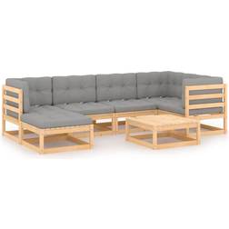 vidaXL 3076739 Loungesæt, 1 borde inkl. 5 sofaer
