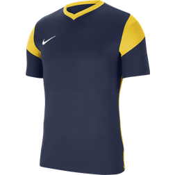 NIKE Park Derby III Short Sleeve Jersey Men - Midnight Navy/Tour Yellow/White