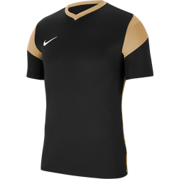 NIKE Park Derby III Short Sleeve Jersey Men - Black/Jersey Gold/White