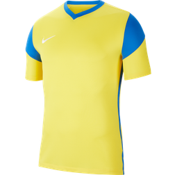 NIKE Park Derby III Short Sleeve Jersey Men - Tour Yellow/Royal Blue/White