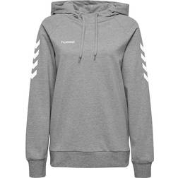 Hummel Go Cotton Hoodie Women - Grey Melange