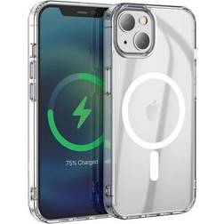 eSTUFF Magnetic Hybrid Clear Case for iPhone 13 mini