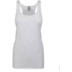 Next Level Women's Tri-Blend Racerback Tank Top - Heather White