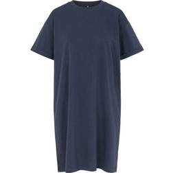 Pieces Ria T-shirt Dress - Ombre Blue