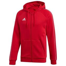 adidas Core 19 Hoodie Men - Power Red/White