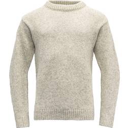 Devold Nansen Sweater Crew Neck - Grey Melange