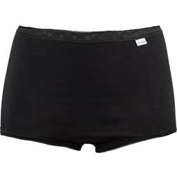 Damella Classic Cotton Maxi Brief - Black