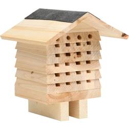 vidaXL Bihotell Solid Spruce Woo