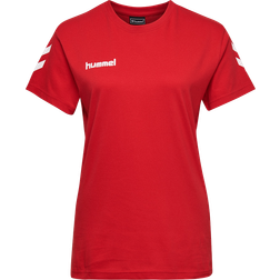 Hummel Go Cotton T-Shirt Women S/S - True Red