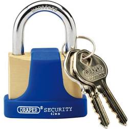 Draper Solid Brass 42mm Padlock 64165