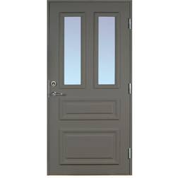 Scandidoor Exklusiv Ytterdörr Frostat glas S 6502-Y V (90x210cm)