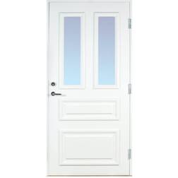 Scandidoor Exklusiv Ytterdörr Frostat glas S 0502-Y H (100x210cm)