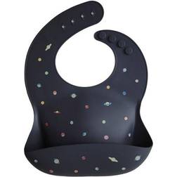 Mushie Silicone Baby Bib Planets