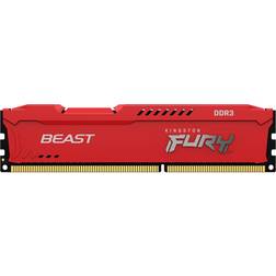 Kingston Fury Beast Red DDR3 1600MHz 4GB (KF316C10BR/4)