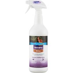 Farnam Shampoo per cavalli con spray Vetrolin Shine 946 ml bianco bianco bianco