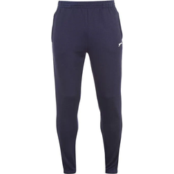 Slazenger Cuffed Fleece Jogging Pants Men - Navy