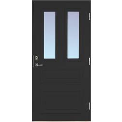 Scandidoor Exklusiv Ytterdörr Frostat glas S 9000-N H (90x200cm)