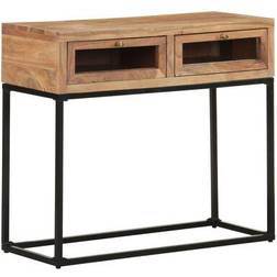 vidaXL - Console Table 13.8x35.4"