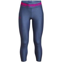 Under Armour Girl's Heatgear Cropped - Blue/Pink (1361237-470)