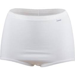 Damella Classic Cotton Maxi Brief - White