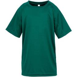 Spiro Boy's Performance Aircool T-shirt - Bottle Green