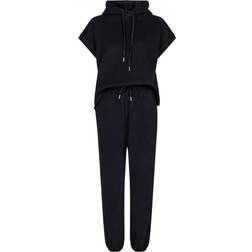 Neo Noir Uma Light Sweat Jumpsuit - Black