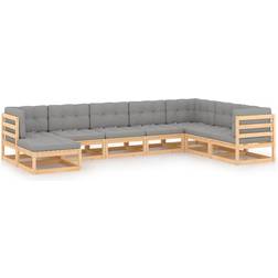 vidaXL 3076764 Loungesæt, borde inkl. 7 sofaer
