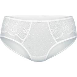 Rosa Faia Selma Hight Waist Brief - White