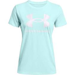 Under Armour Women's Sportstyle Graphic T-shirt - Breeze/White