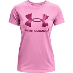 Under Armour Sportstyle Graphic SS Pink Female