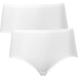 Trofé Seamless Maxi Panties - White