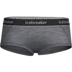 Icebreaker Sprite Hot Pants - Gritstone Heather/Black