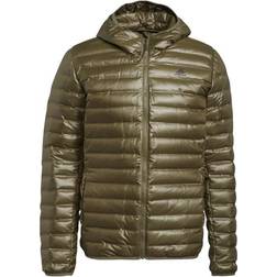 adidas Varilite Hooded Down Jacket - Focus Olive