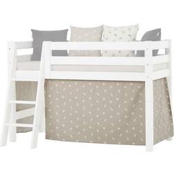 HoppeKids Pets in Silver Cloud Curtain for Halfhigh Bed