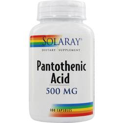 Solaray Pantothenic Acid 500mg 100 Stk.