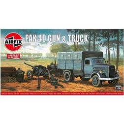 Airfix Pak 40 Gun & Track A02315V