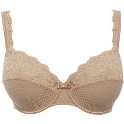 MAISON LEJABY Gaby Lace Underwire Bra - Beige