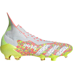 Adidas Predator Freak + FG M - Clear Grey/Cloud White/Solar Yellow