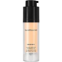 BareMinerals Original Liquid Mineral Foundation Broad Spectrum SPF20 #02 Fair Ivory