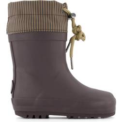 Wheat Thermo Rubber Boot - Espresso