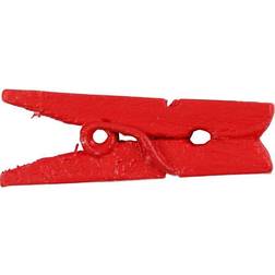 Creativ Company Mini Clothespins Red 3x25mm 36pcs